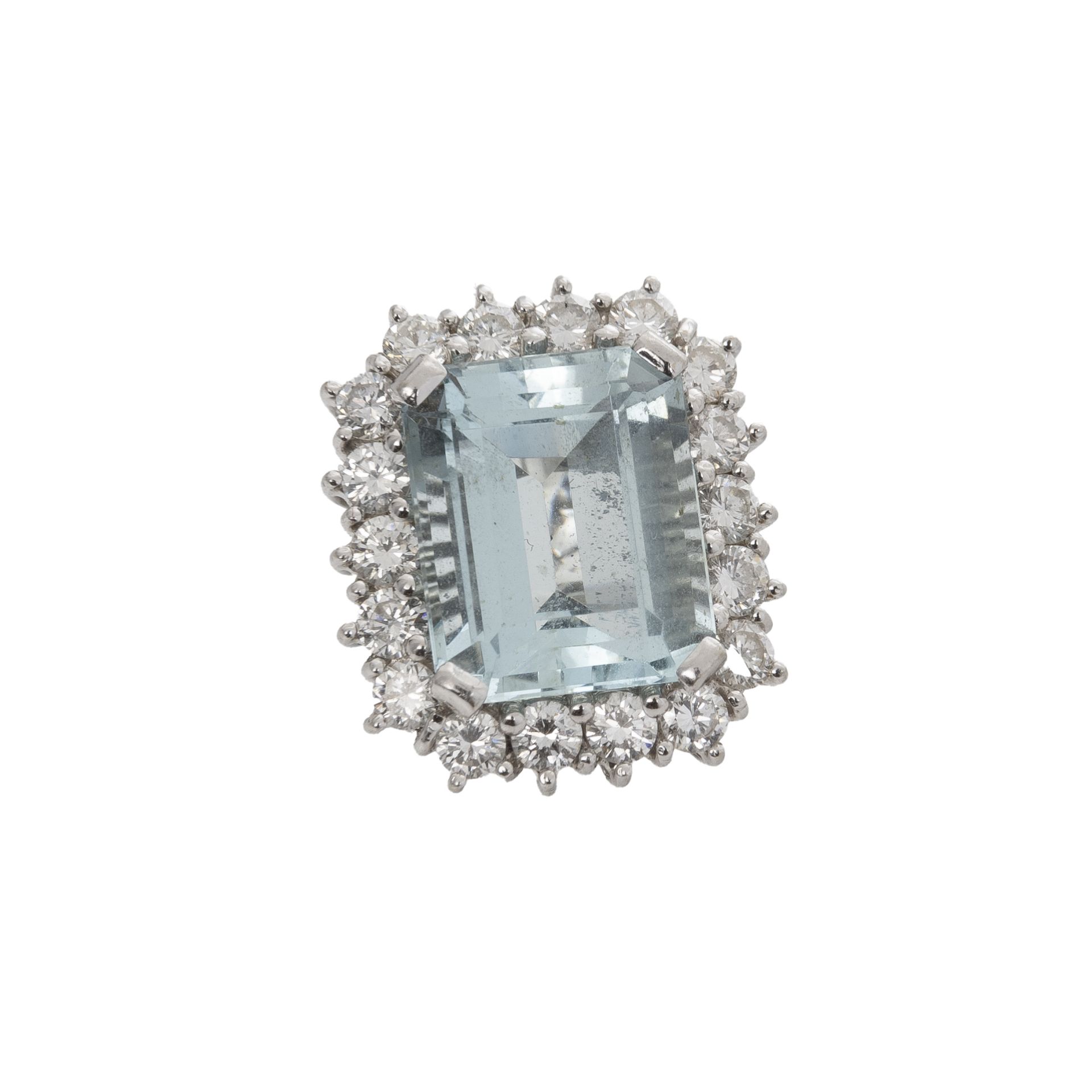 Prächtige Ohrringe mit Aquamarin- und Diamantbesatz von Damiani - Bild 3 aus 7