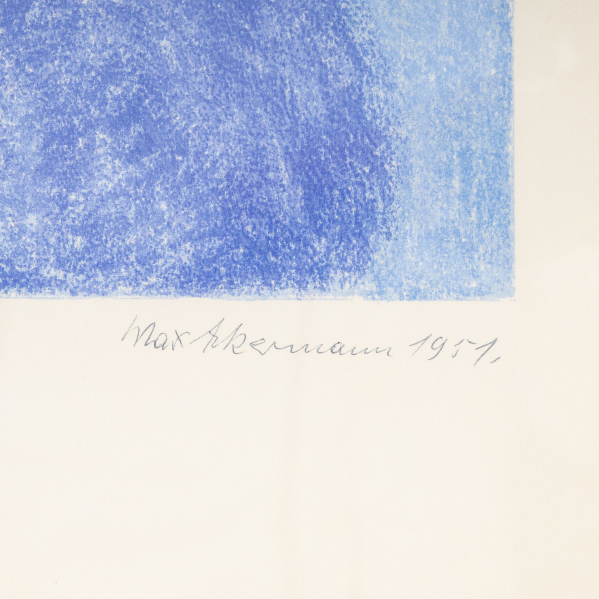 Max Akermann, Modern in Blau - Bild 5 aus 5