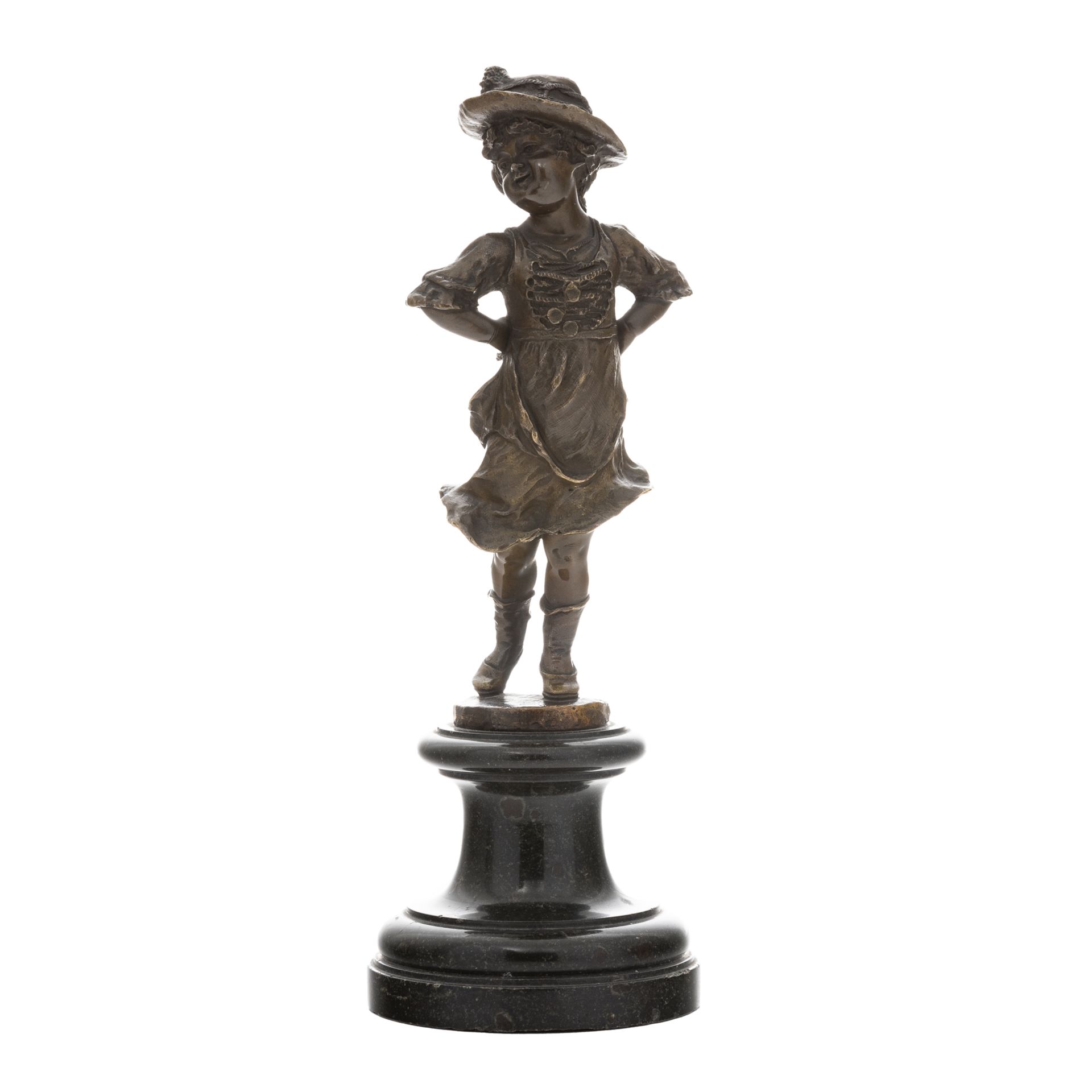 Bronze, Imposante Kerzenleuchter mit Putten - Bild 5 aus 8