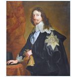 Nach Anthonis van Dyck, Herrscherportrait von König Karl I. von England