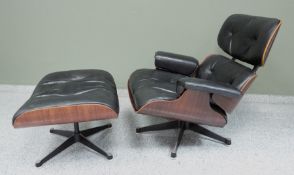 Eames, Ray und Charles: Lounge chair und Ottomane