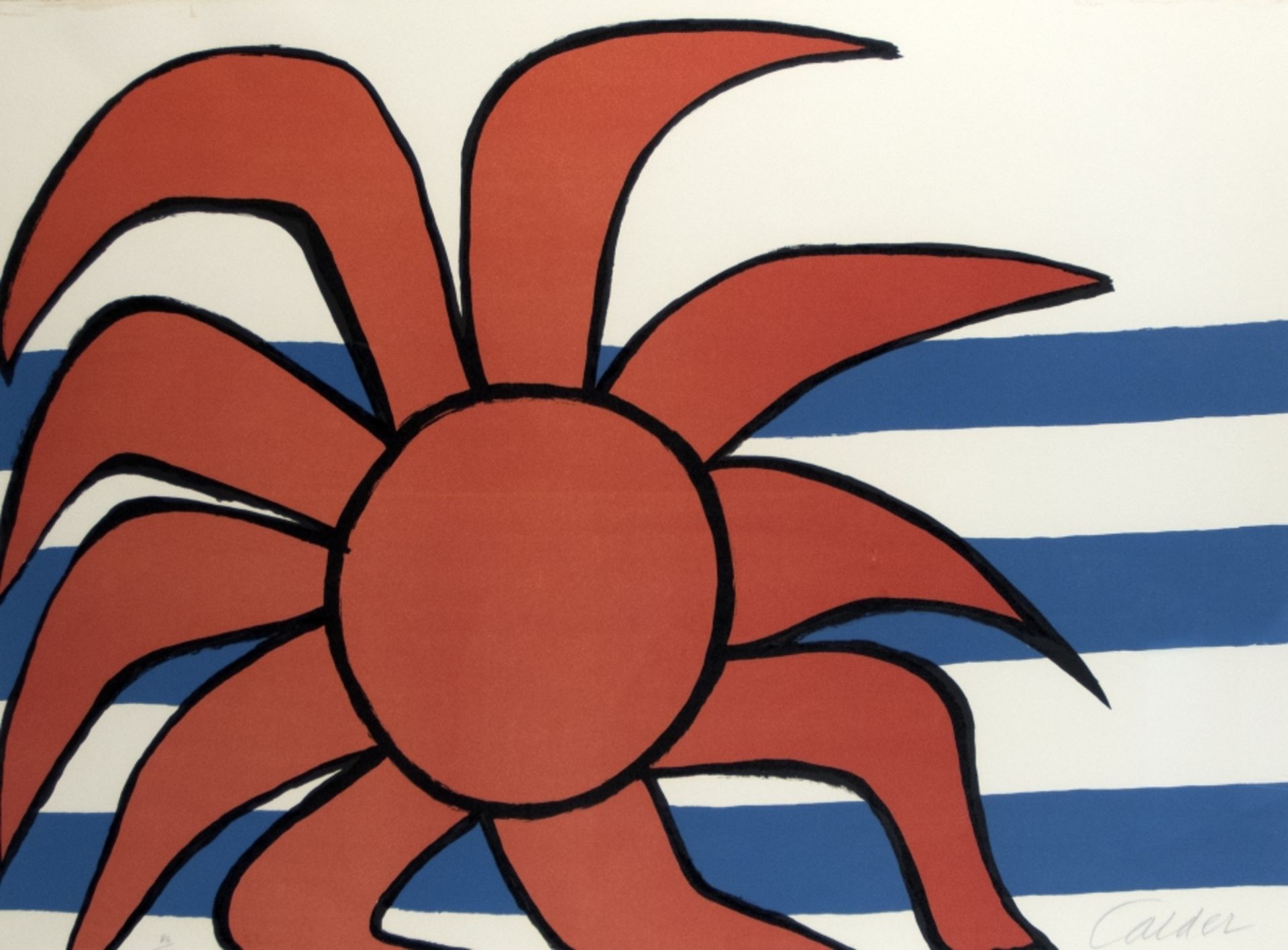 Calder, Alexander: Le Soleil sur les Vagues