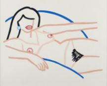 Wesselmann, Tom: Study for Kate Nude Line Drawing (Brunette)