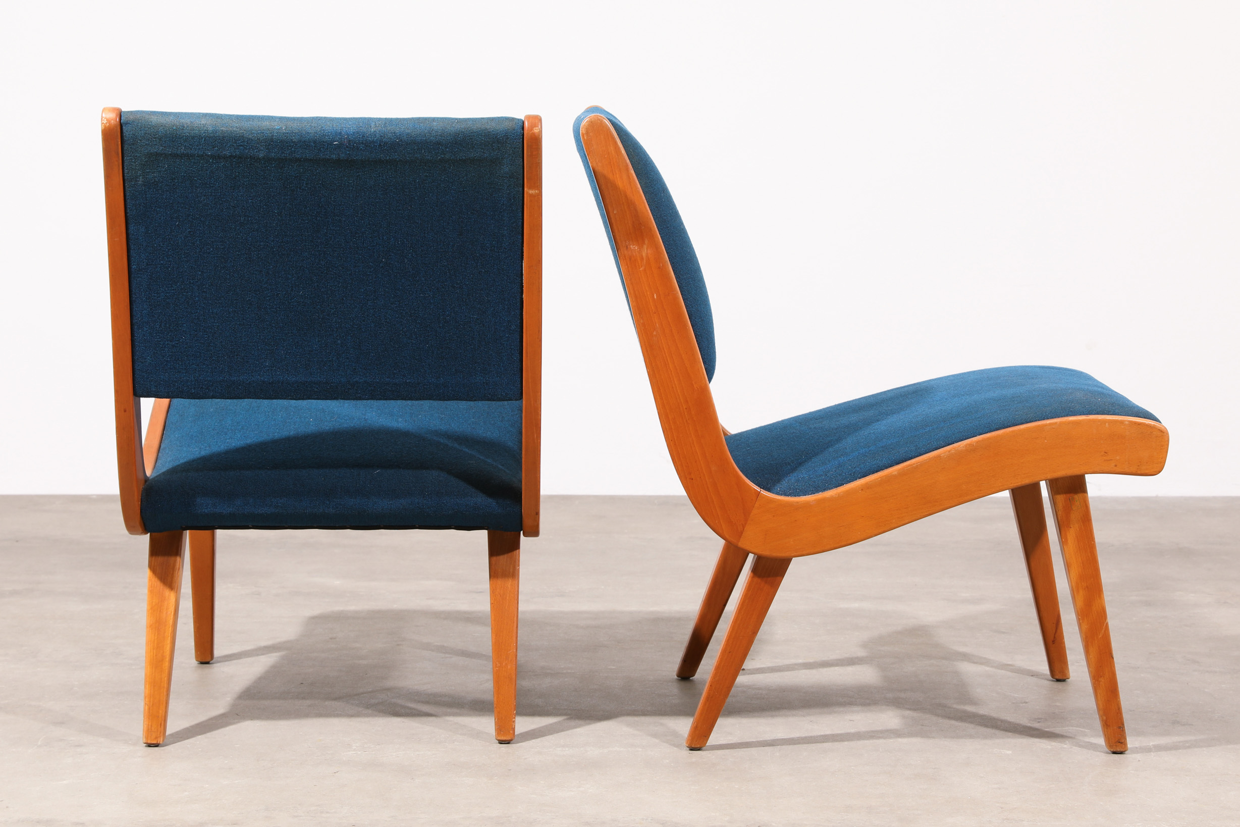 Jens Risom, Walter Knoll, 3 Armchairs, model Vostra - Image 3 of 3