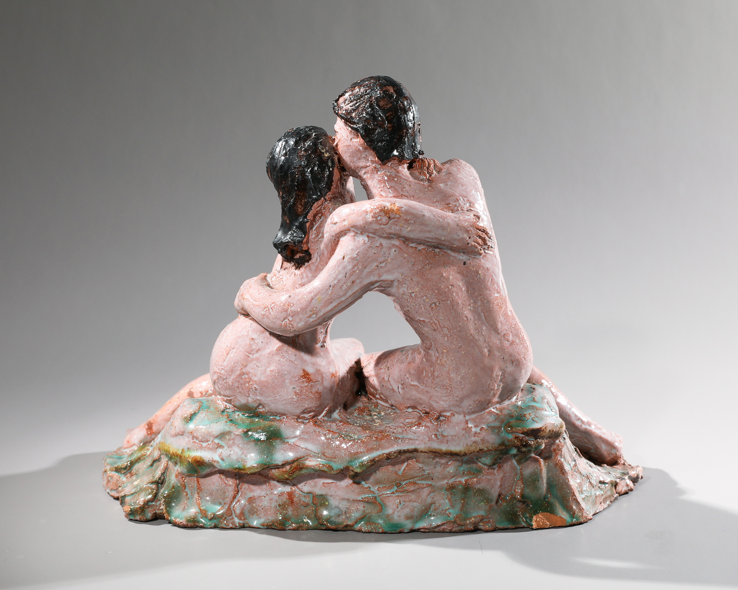 Max Laeuger, Sculpture of lovers, around 1941 - Image 5 of 7