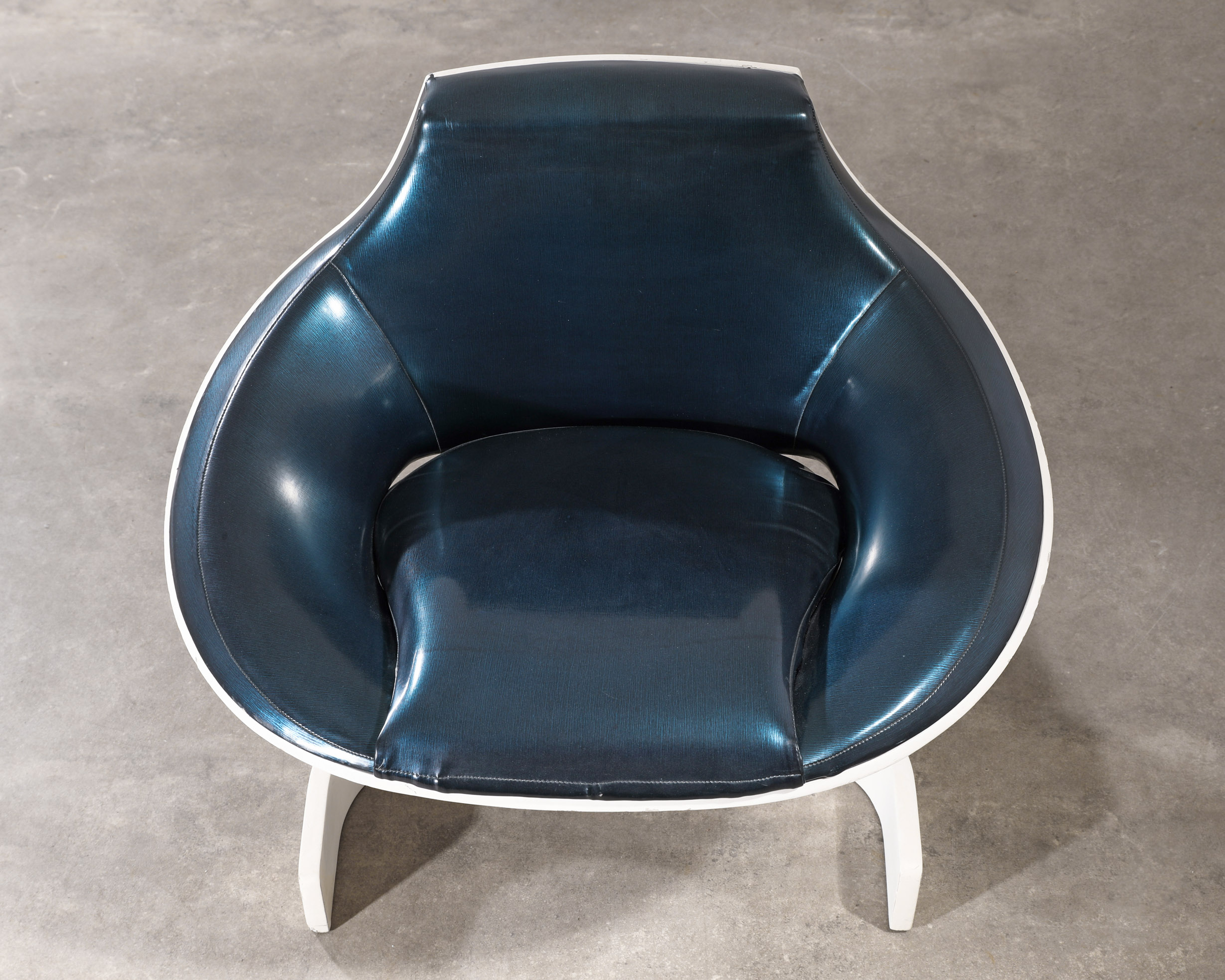 Joe Colombo, Comfort, Schichtholz Sessel Modell Sella 1001 - Bild 3 aus 6