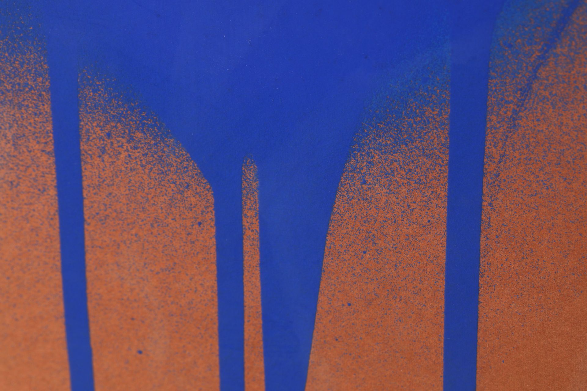 Otto Piene*, blaue Feuerblume, 1967, Ex. 28/100. signiert - Bild 5 aus 6