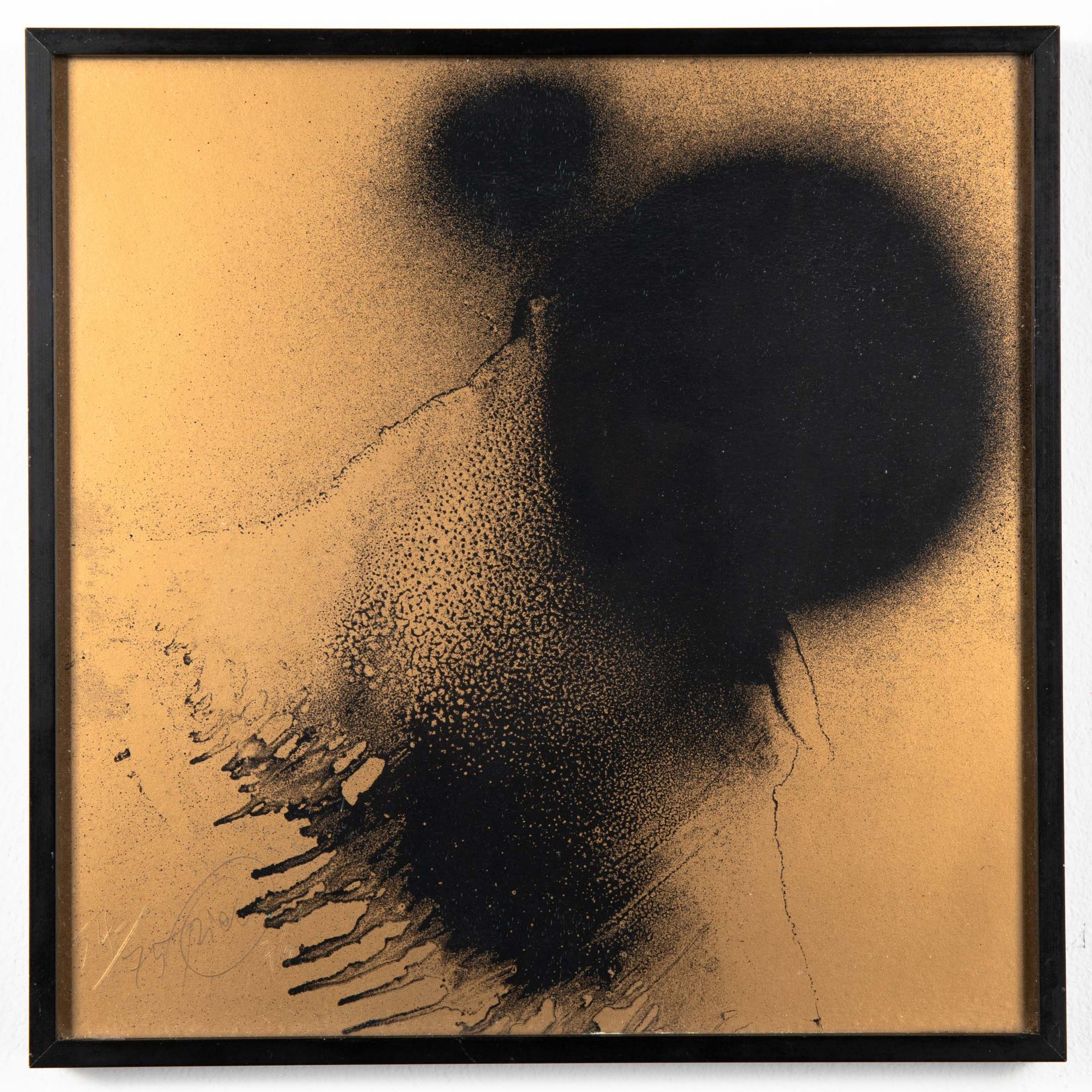 Otto Piene*, Ohne Titel. 4 Feuerblumen. 1976. Ex. 54/75. signiert - Bild 9 aus 12