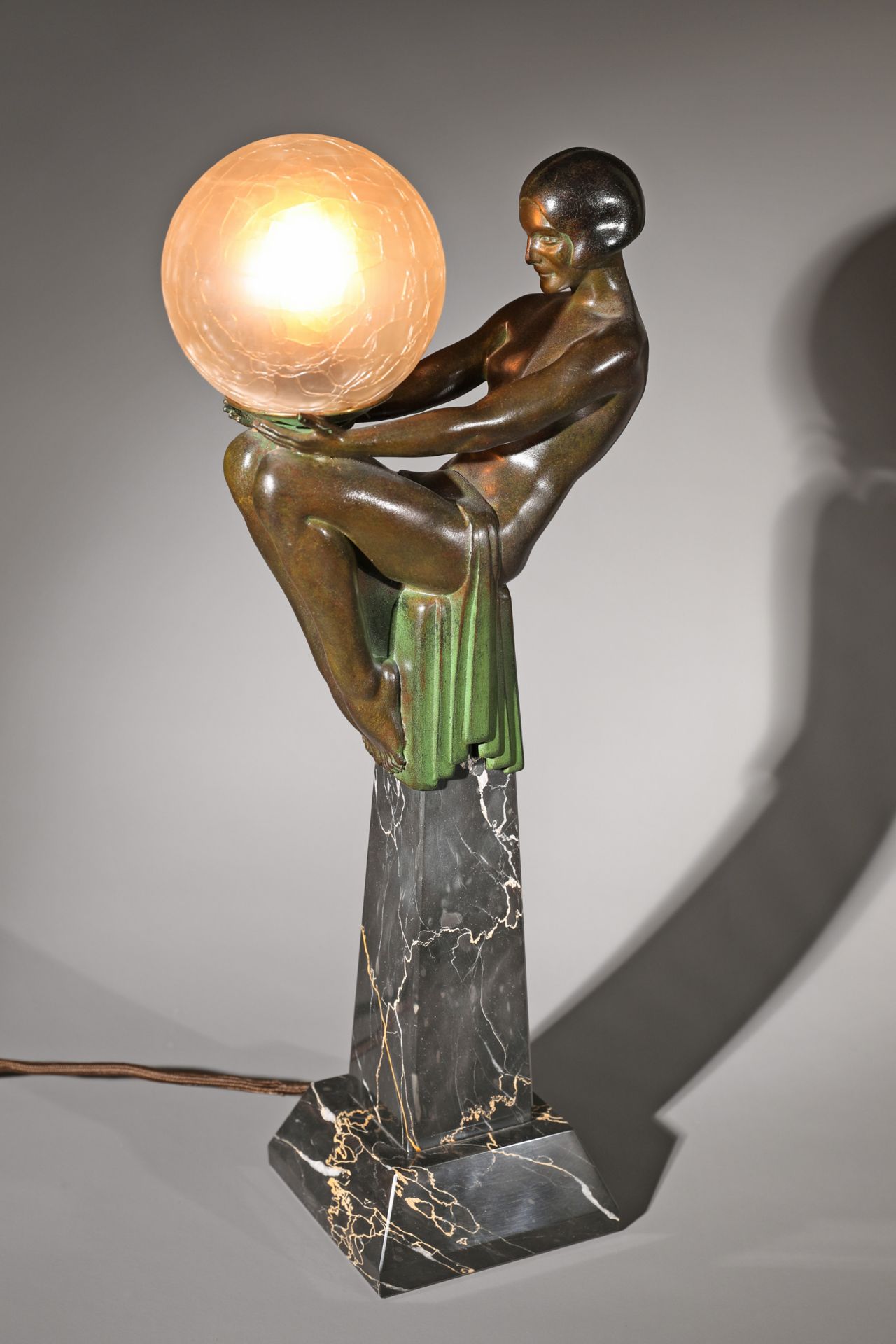 Max Le Verrier, Table Lamp, model Enigma