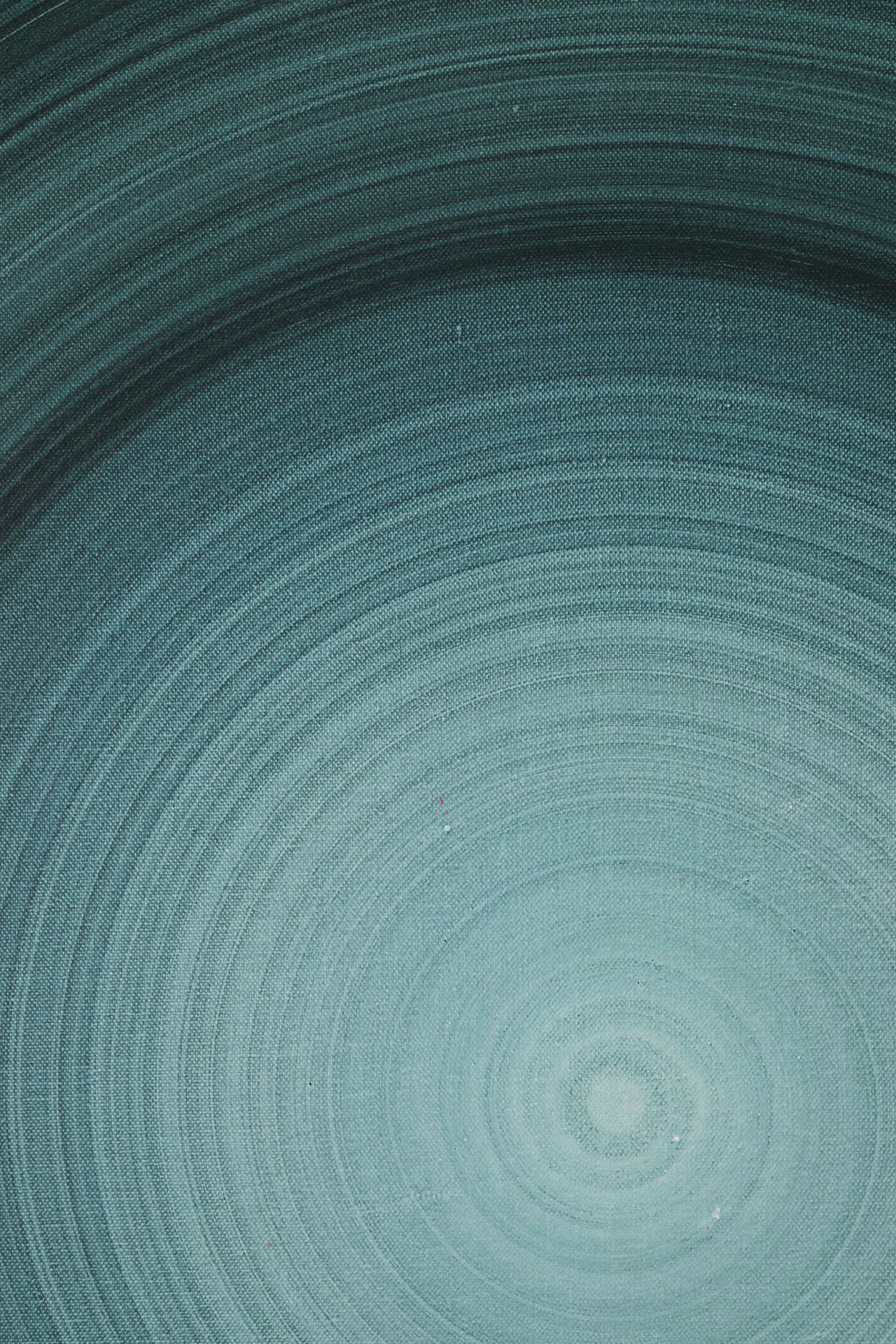 Robert Rotar*, Rotation, 1965, Große Spirale Grün, Leinwand, 80 x 80 cm - Bild 3 aus 5