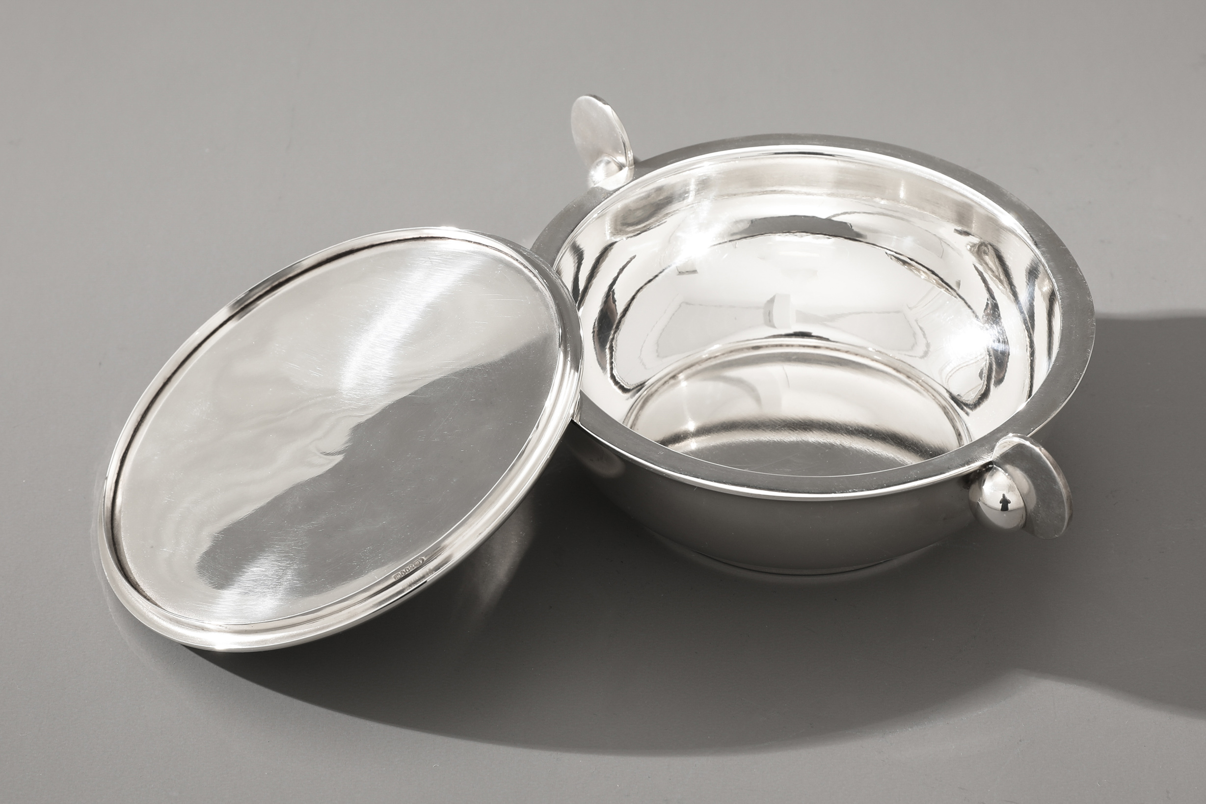 Paula Straus, teapot and sugar bowl, model 13024, ca. 1926, 800 silver - Image 6 of 8