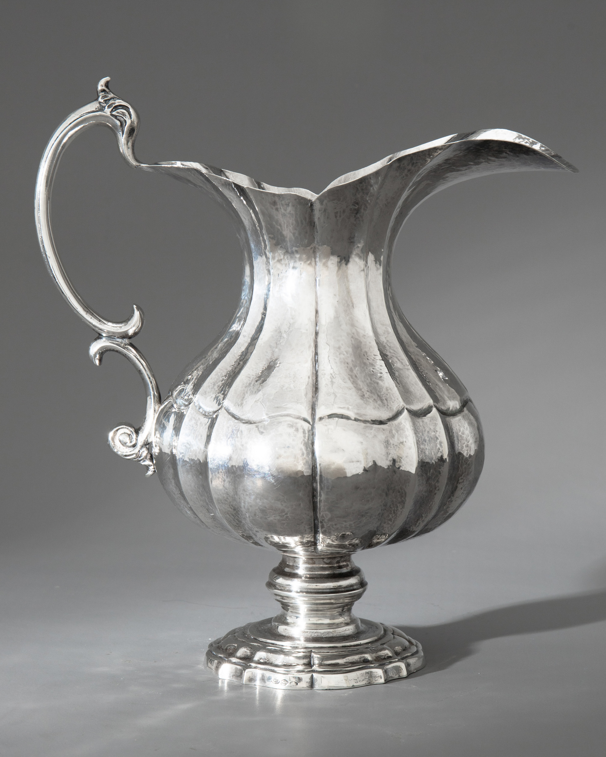 Water Jug. Italy 20th century. Silver - Image 3 of 5