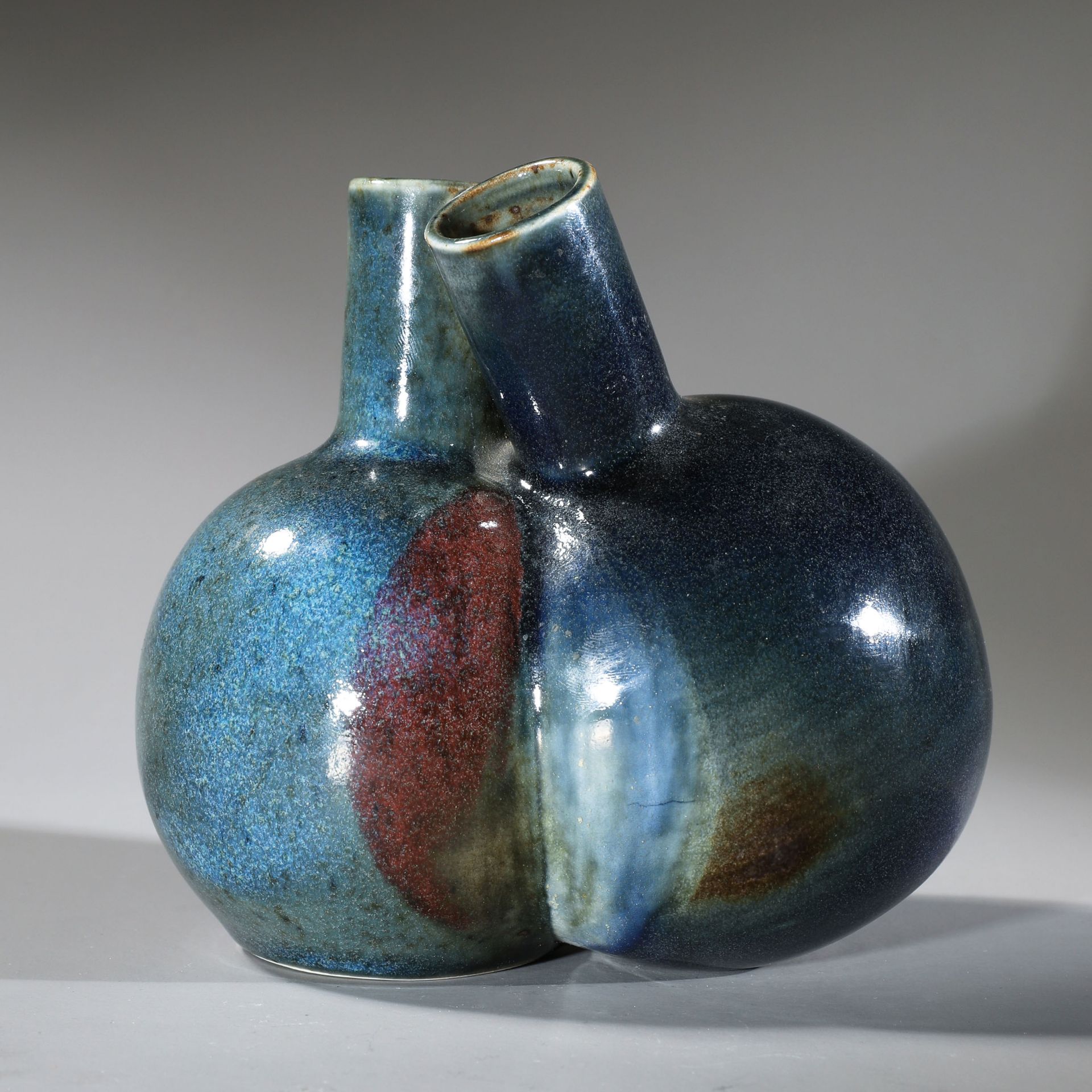 Beate Kuhn*, double-neck Vase - Image 3 of 7