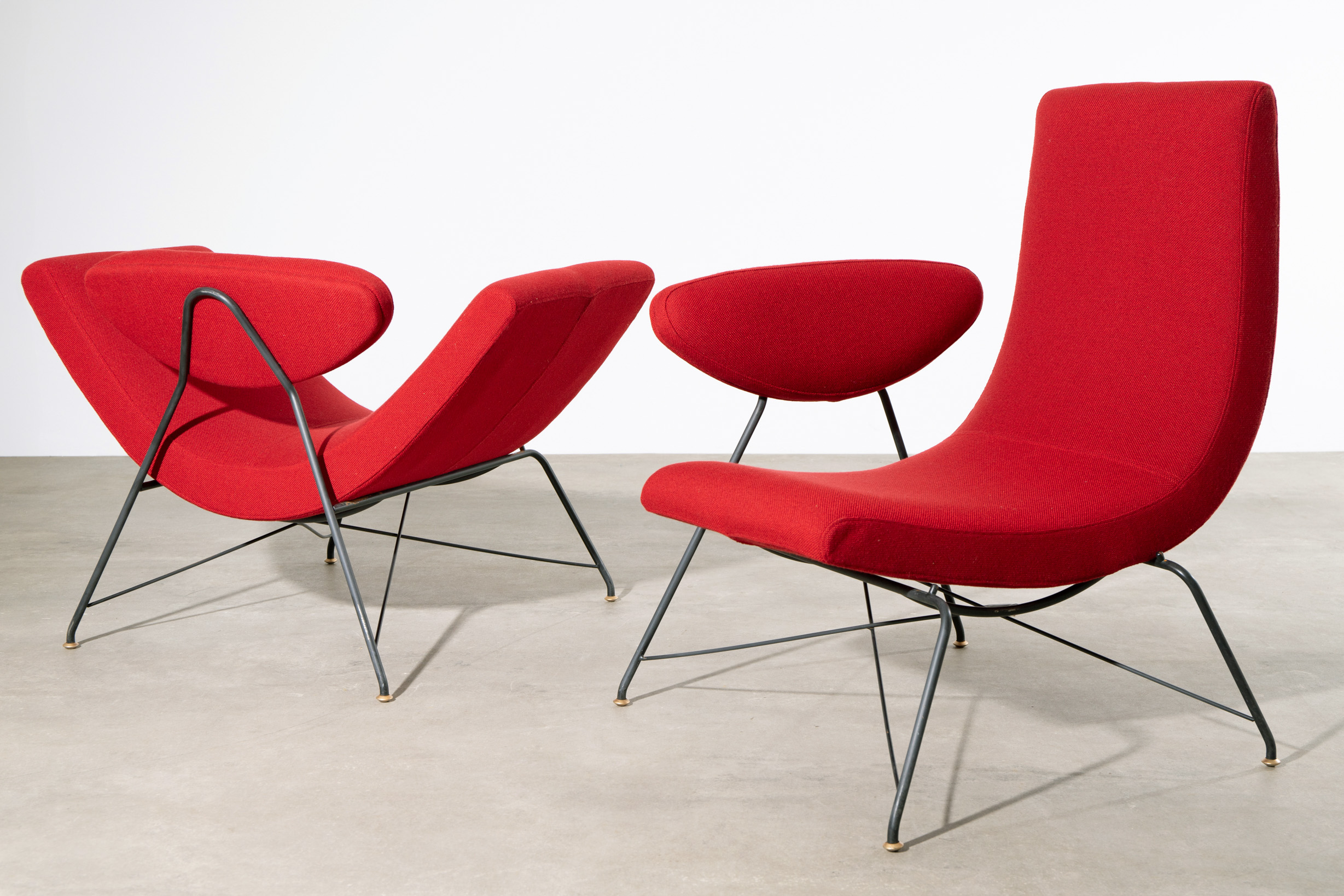 Martin Eisler, 2 adjustable Chairs, model Reversível Chair - Image 2 of 4