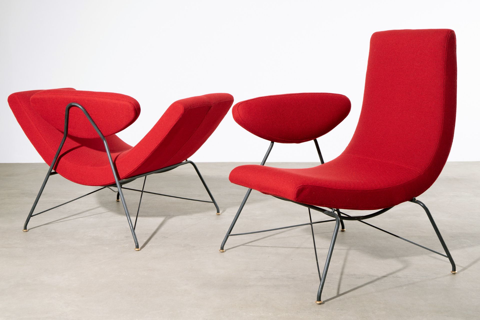 Martin Eisler, 2 verstellbare Sessel Modell Reversível Chair - Bild 2 aus 4