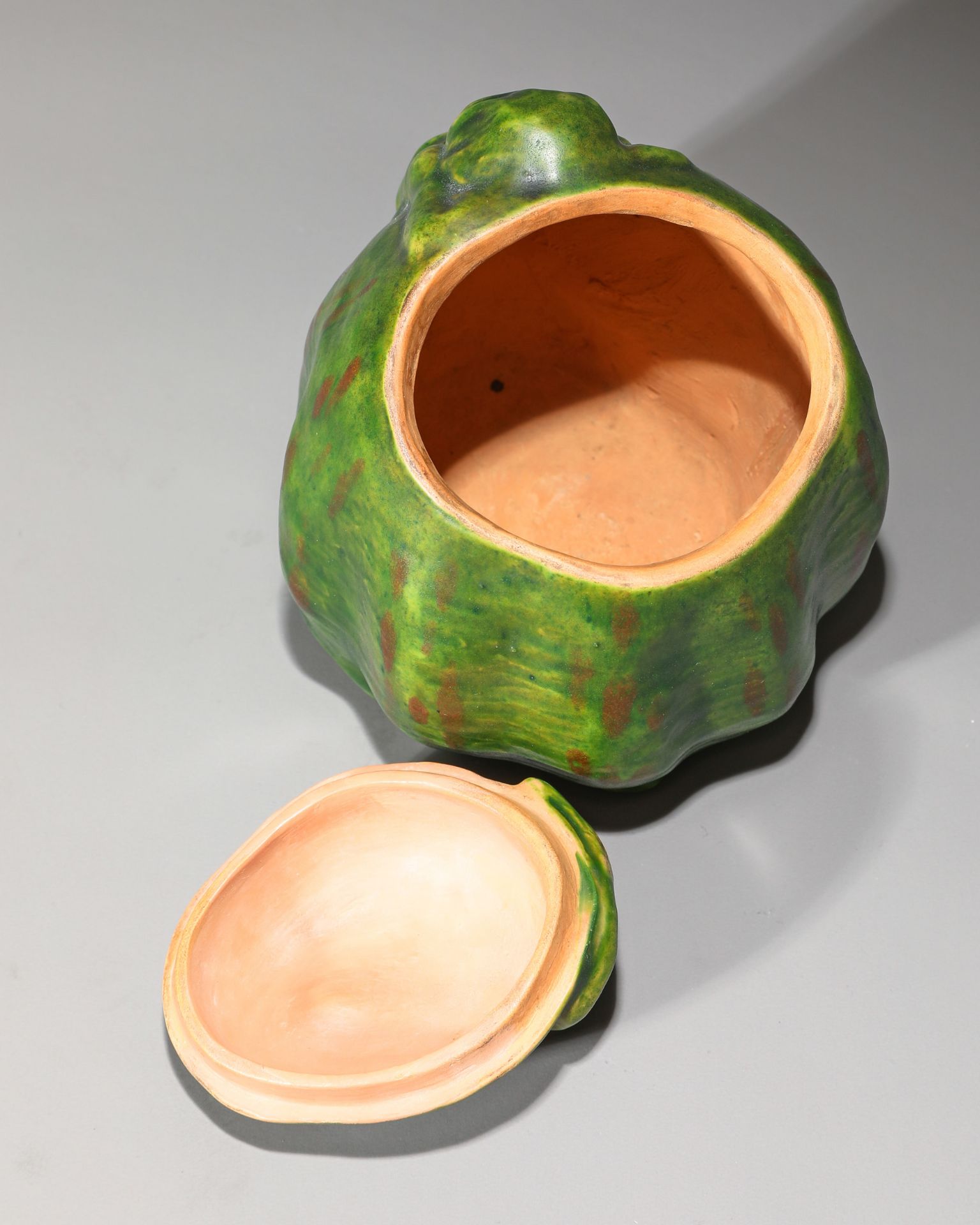 Rupert Carabin, figurative tobacco pot for Molines, Paris - Image 5 of 6