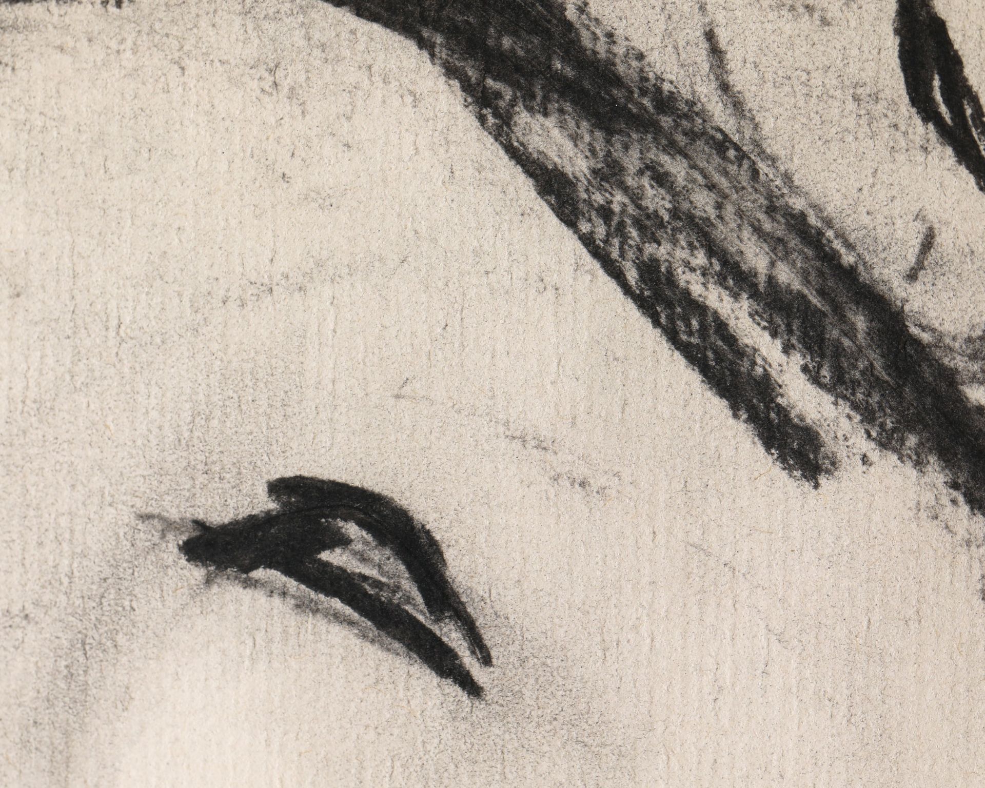 Leiko Ikemura, 1988, Kohlezeichnung - Bild 4 aus 4