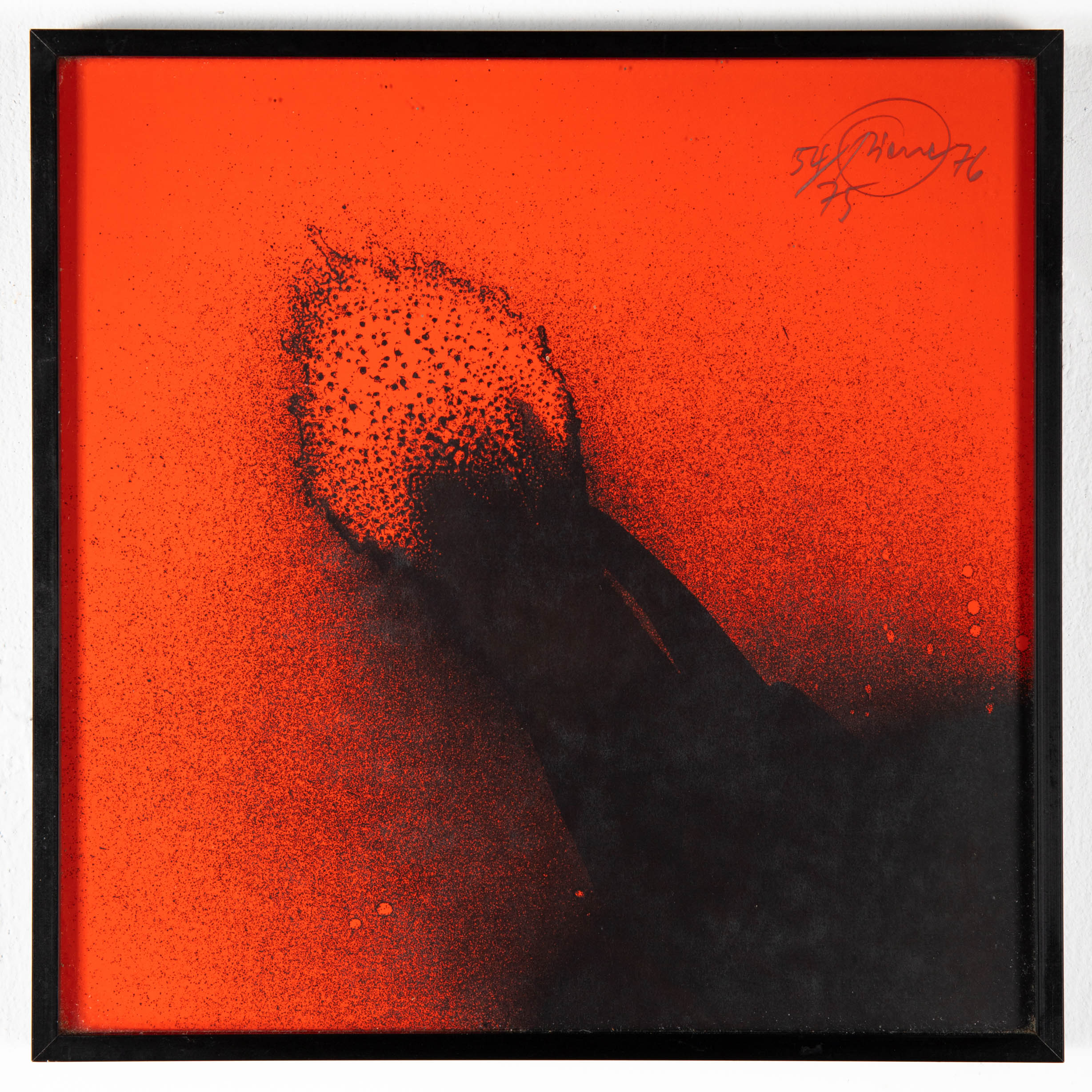 Otto Piene*, Untitled. 4 fire flowers. 1976. Ex. 54/75. signed - Image 3 of 12