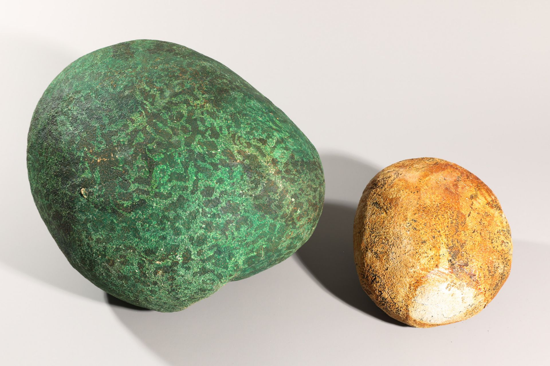 Piero Gilardi, Gufram, 2 sculptural stones, model Sassi, early version - Image 3 of 4