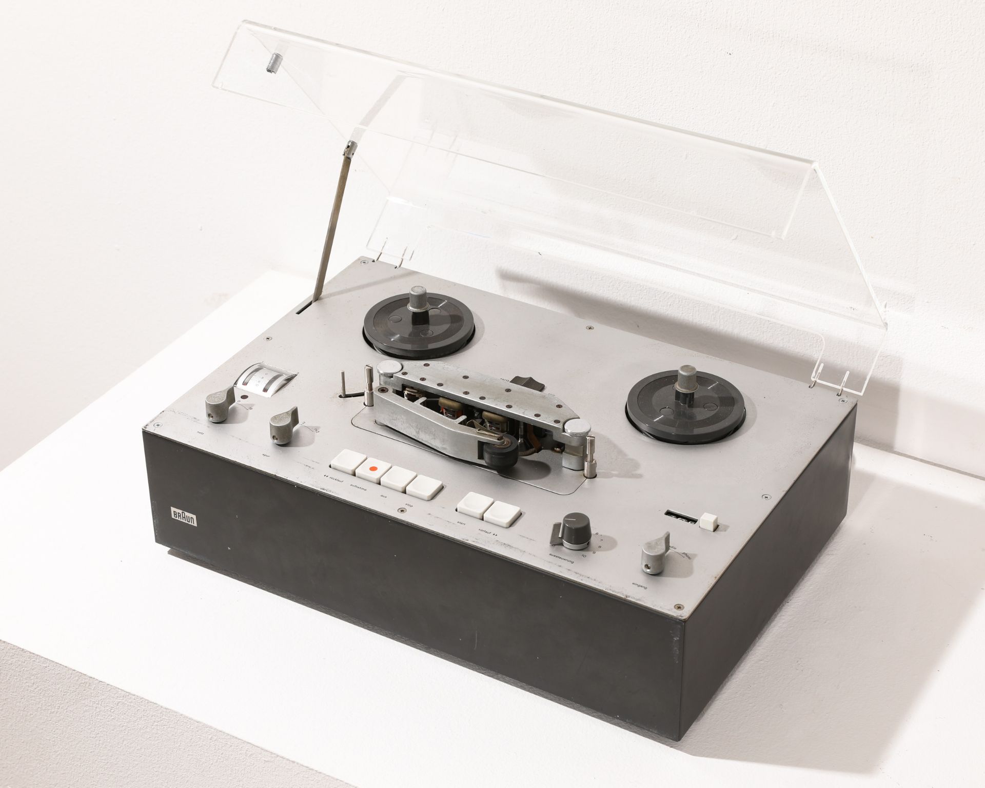 Dieter Rams, Braun AG, Wall Stereo System: TS 45/1, TG 60, L 450 - Image 7 of 7