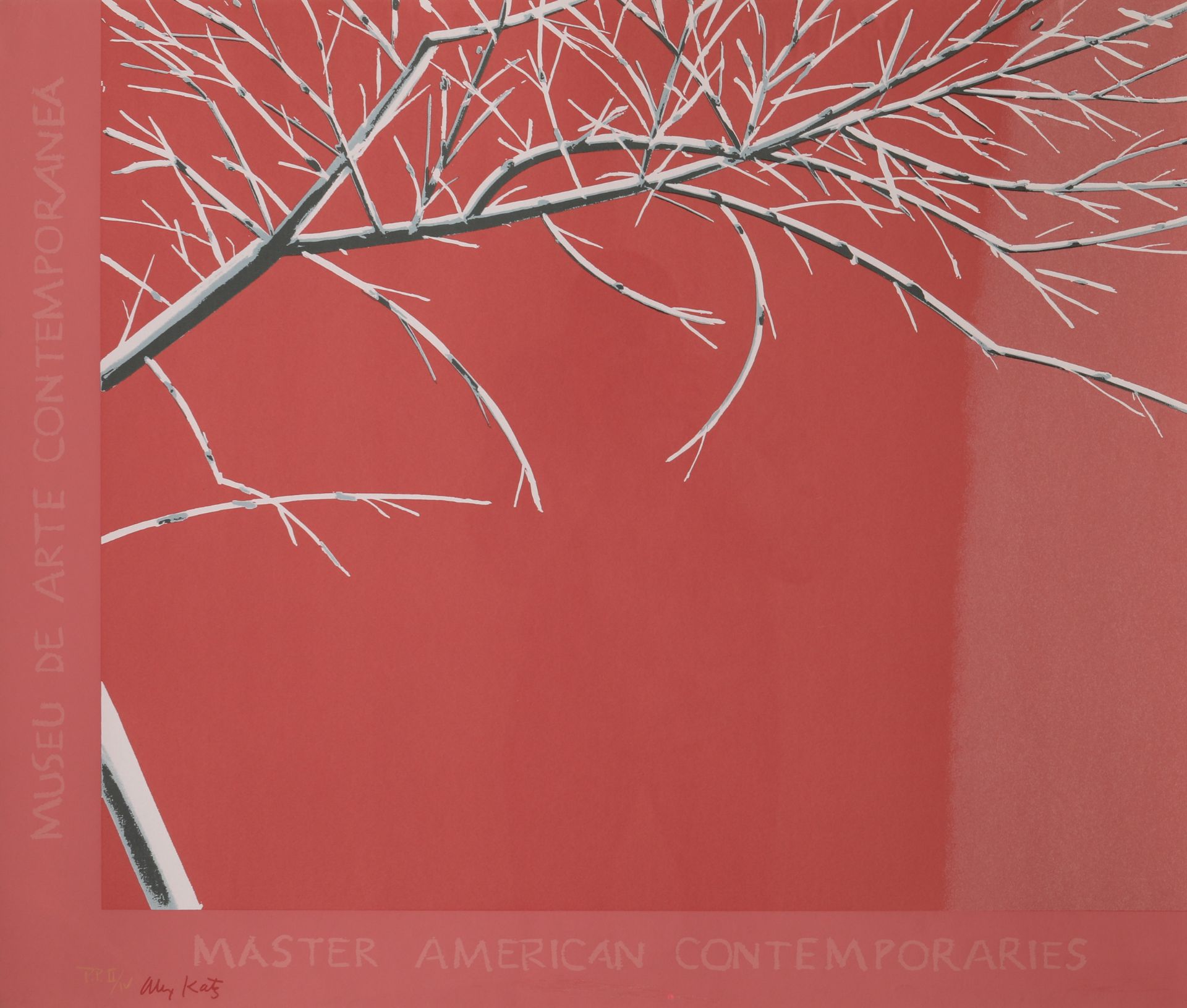 Alex Katz*, Master American Contemporaries 1993. Exemplar P.P. II/IV (R 22 C)