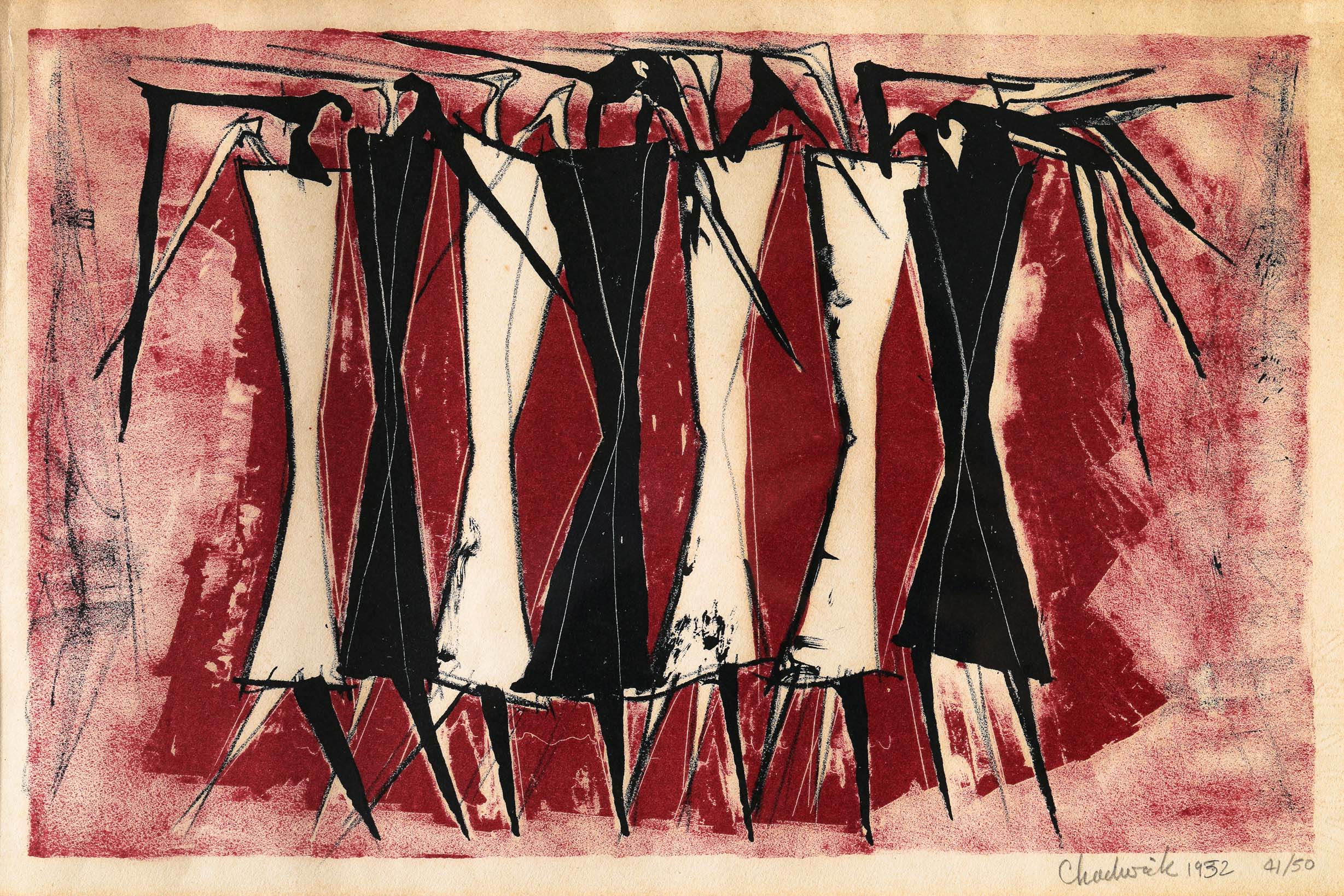 Lynn Chadwick, Group of standing Figures. 1952