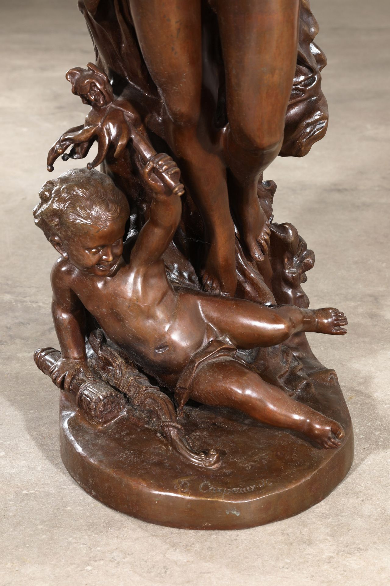 Jean-Baptiste Carpeaux, Bronzeskulptur Le Génie de la Danse - Bild 3 aus 8