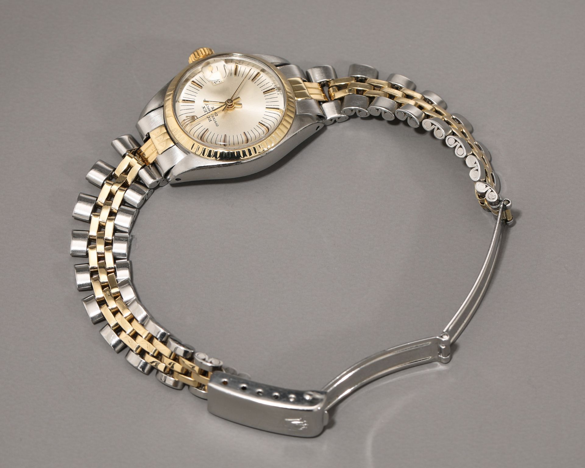 Rolex Oyster Perpetual Lady Date Ref. 6917. Automatik Damenuhr - Bild 8 aus 9