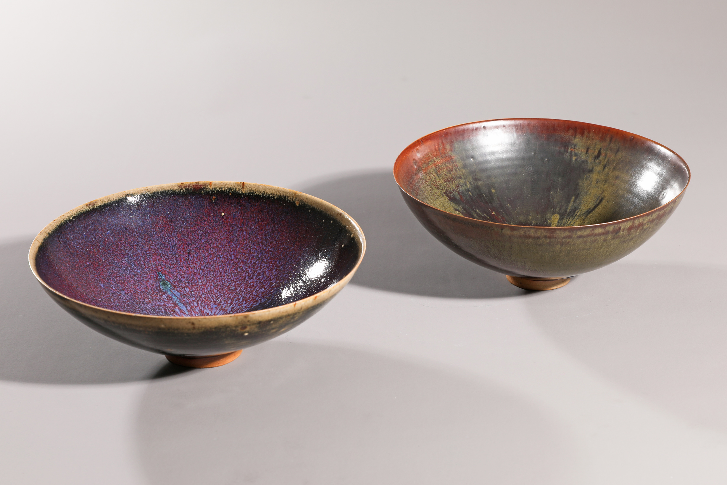 Albrecht Hohlt, Katzbach, two bowls, 1957-1960