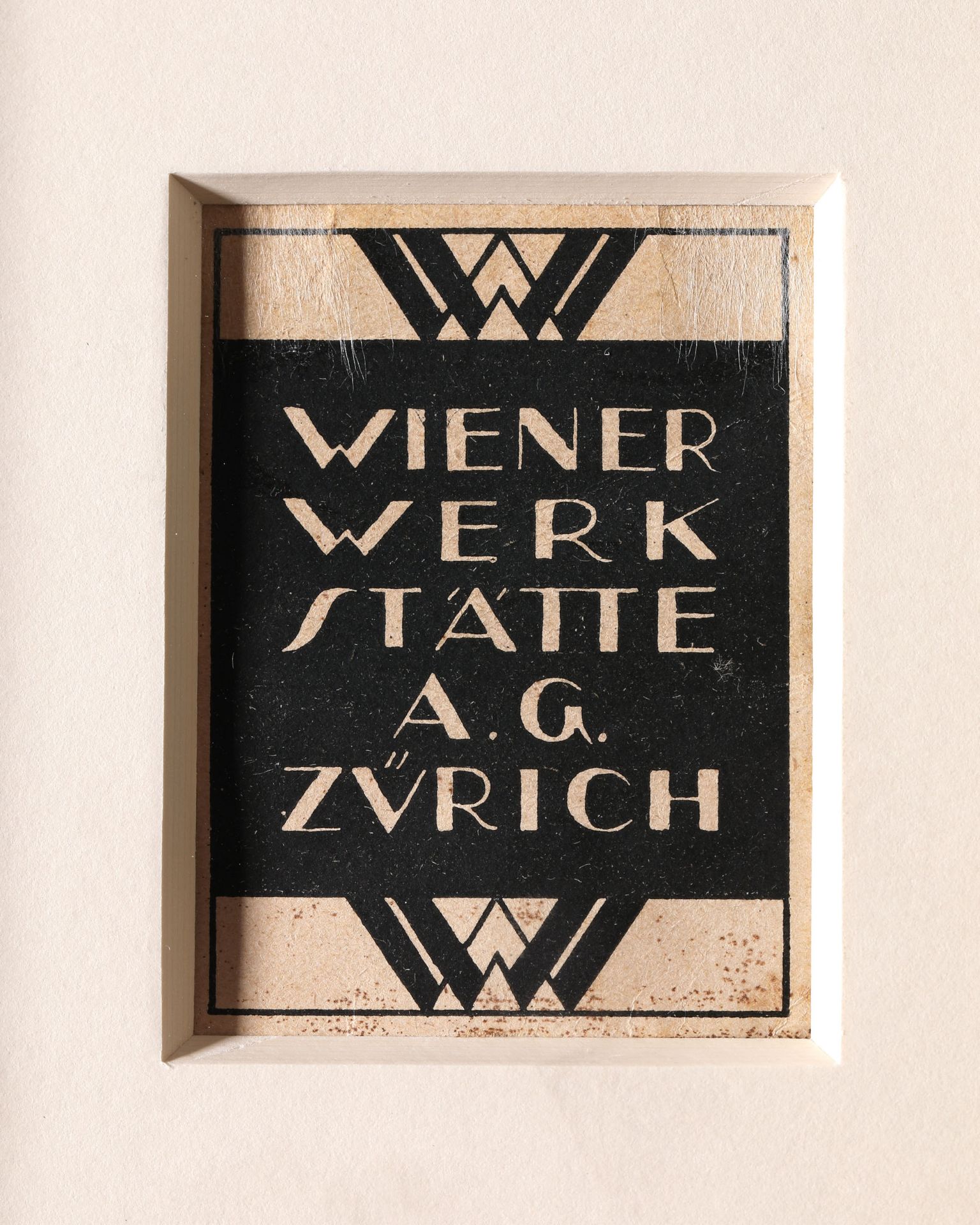 Dagobert Peche, Wiener Werkstätte A.G. seltenes Lesezeichen - Bild 5 aus 5