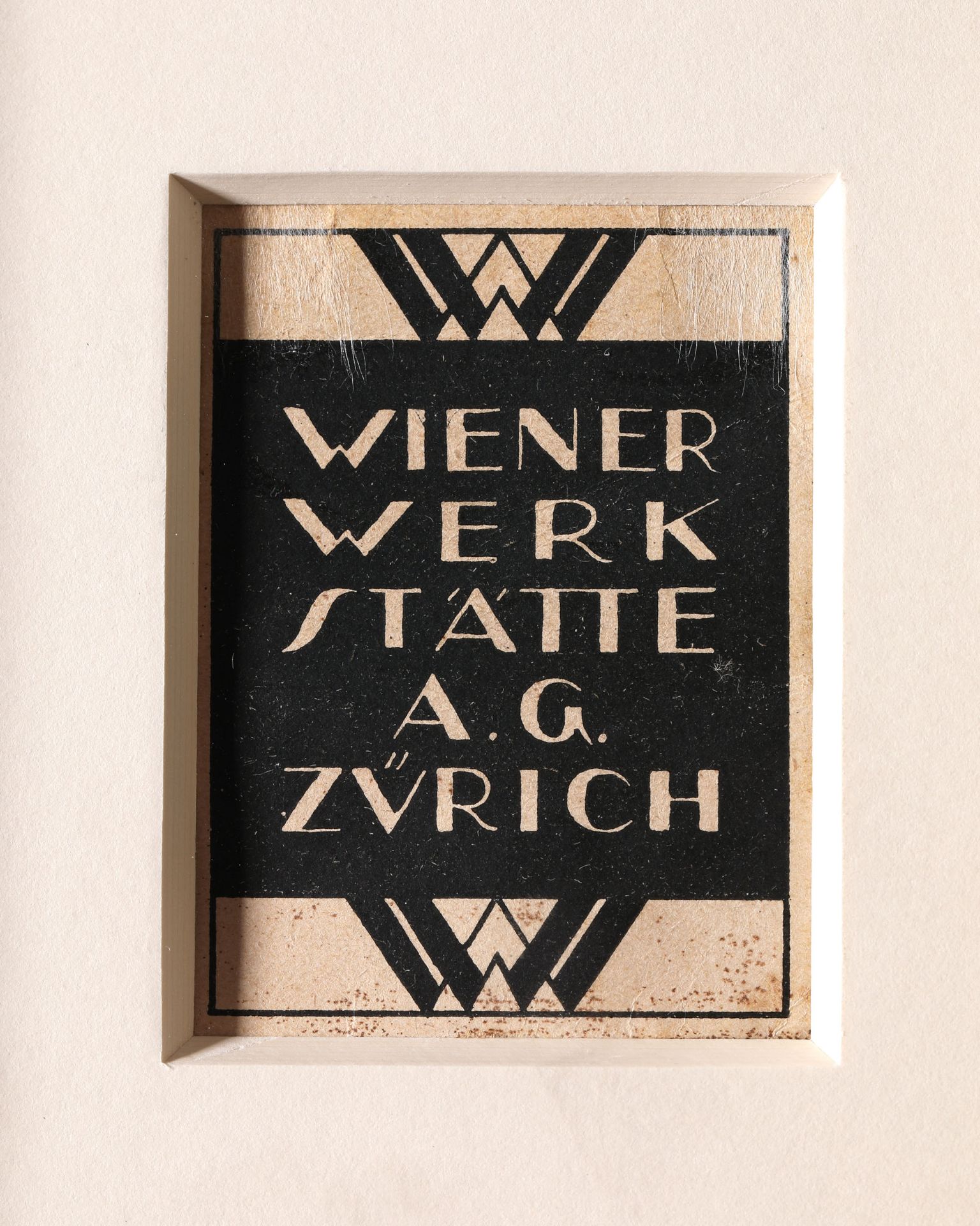 Dagobert Peche, Wiener Werkstätte A.G. rare bookmark - Image 5 of 5