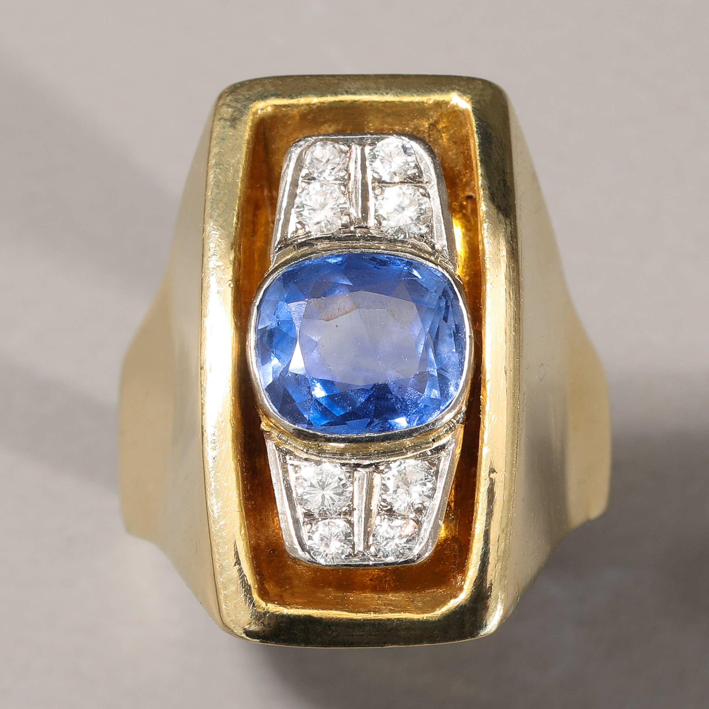 Germany, sapphire ring - Image 3 of 7