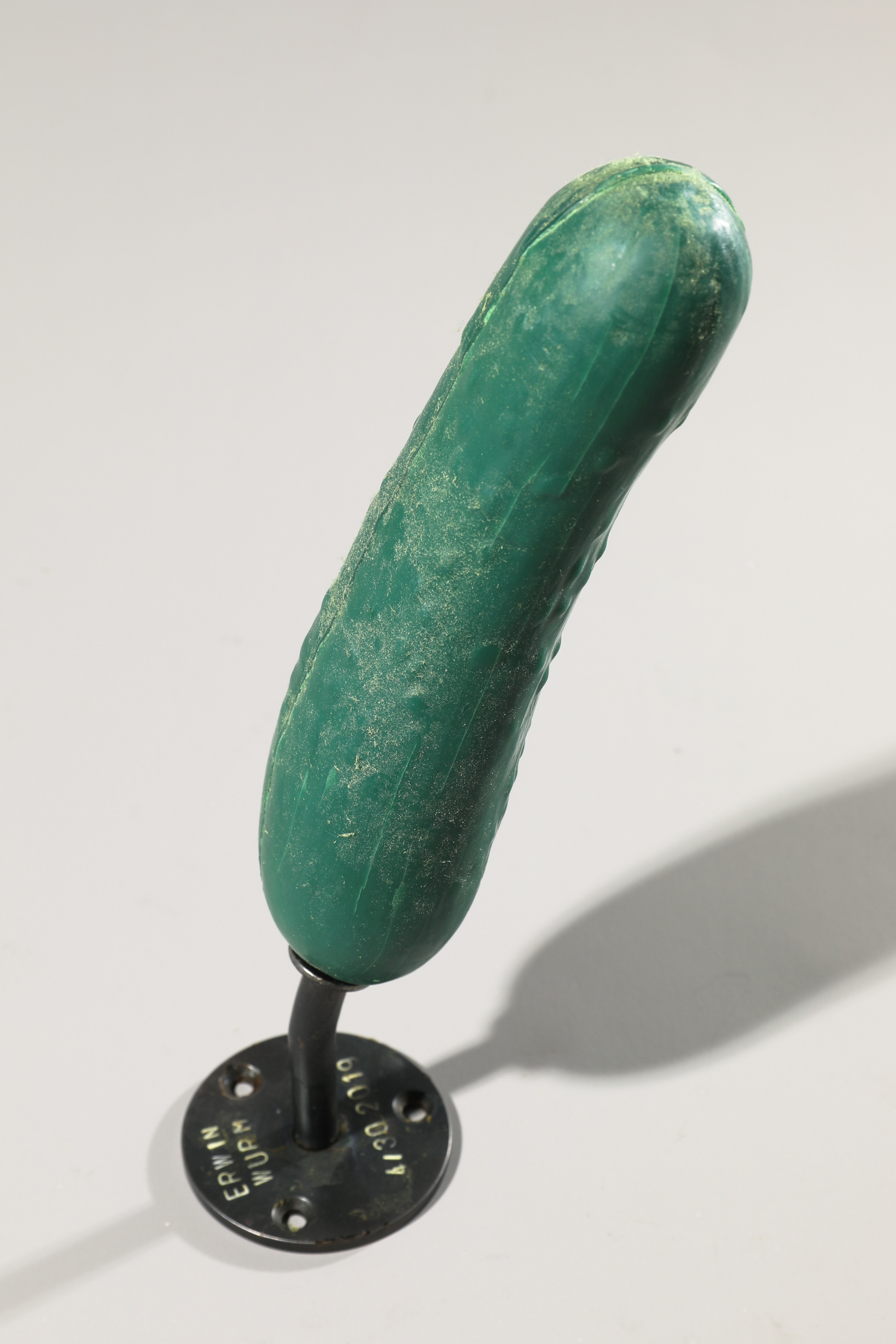 Erwin Wurm*, Untitled, 2019, Sculpture cucumber, soap - Image 2 of 5
