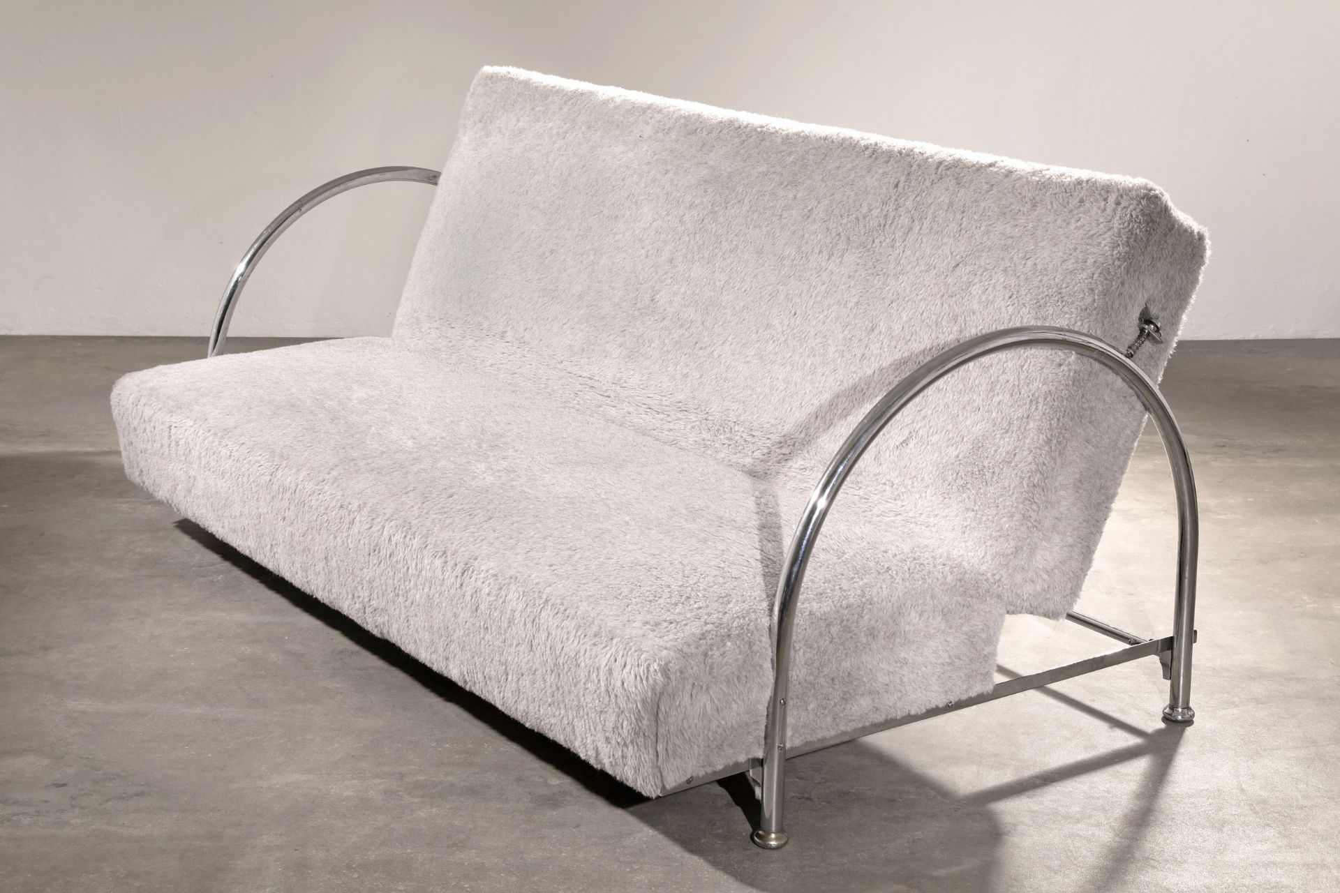 Martha van Coppenolle & Marcel Louis Baugniet, modernistisches Bett-Sofa, 1927 - Bild 2 aus 12