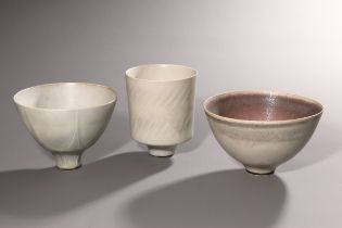Karl Scheid, drei Vasen/ Schalen, 1975-1983