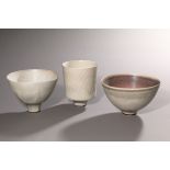 Karl Scheid, Three vases/ bowls, 1975-1983