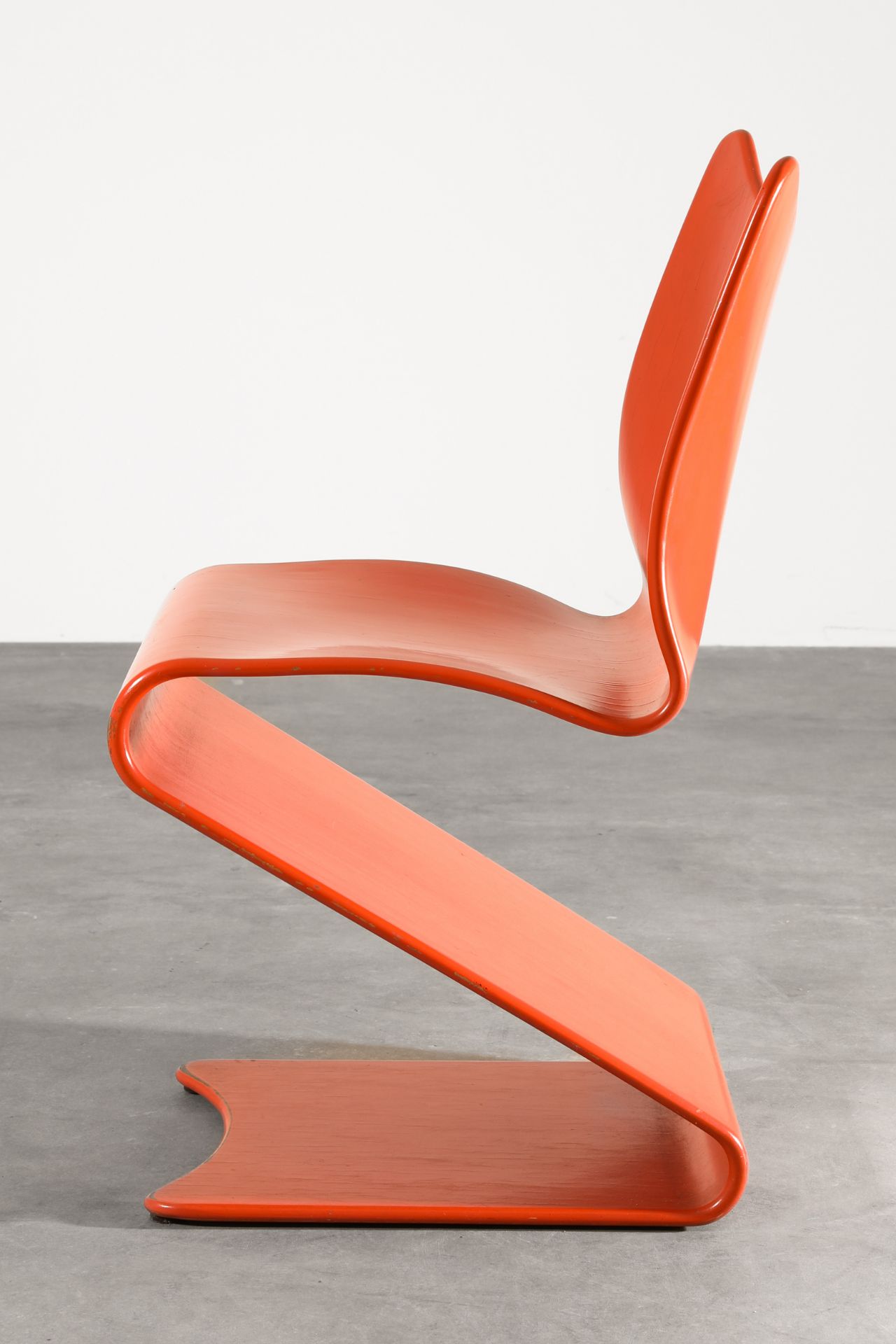 Verner Panton, A. Sommer / Thonet, Plywood Chair, model 275 S-Stuhl - Image 4 of 6