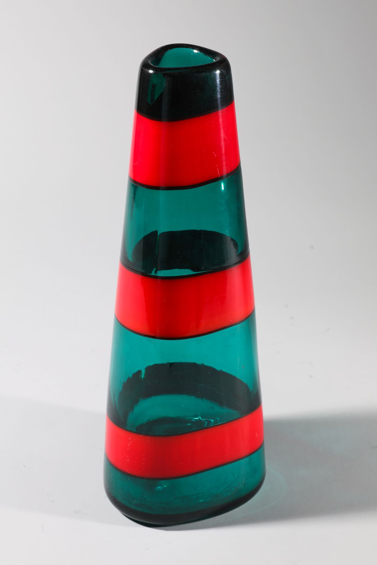 Fulvio Bianconi, Fasce Orizzontale Vase, Venini & C., 1950er Jahre - Bild 2 aus 6