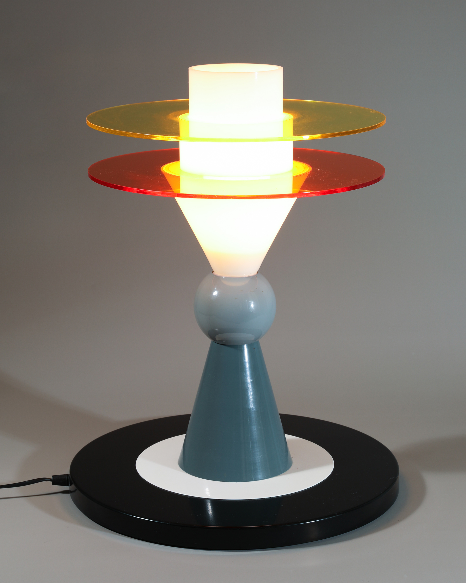 Ettore Sottsass, Memphis, Table Lamp, model Bay Lamp