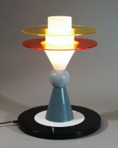 Ettore Sottsass, Memphis, Tischleuchte Modell Bay Lamp
