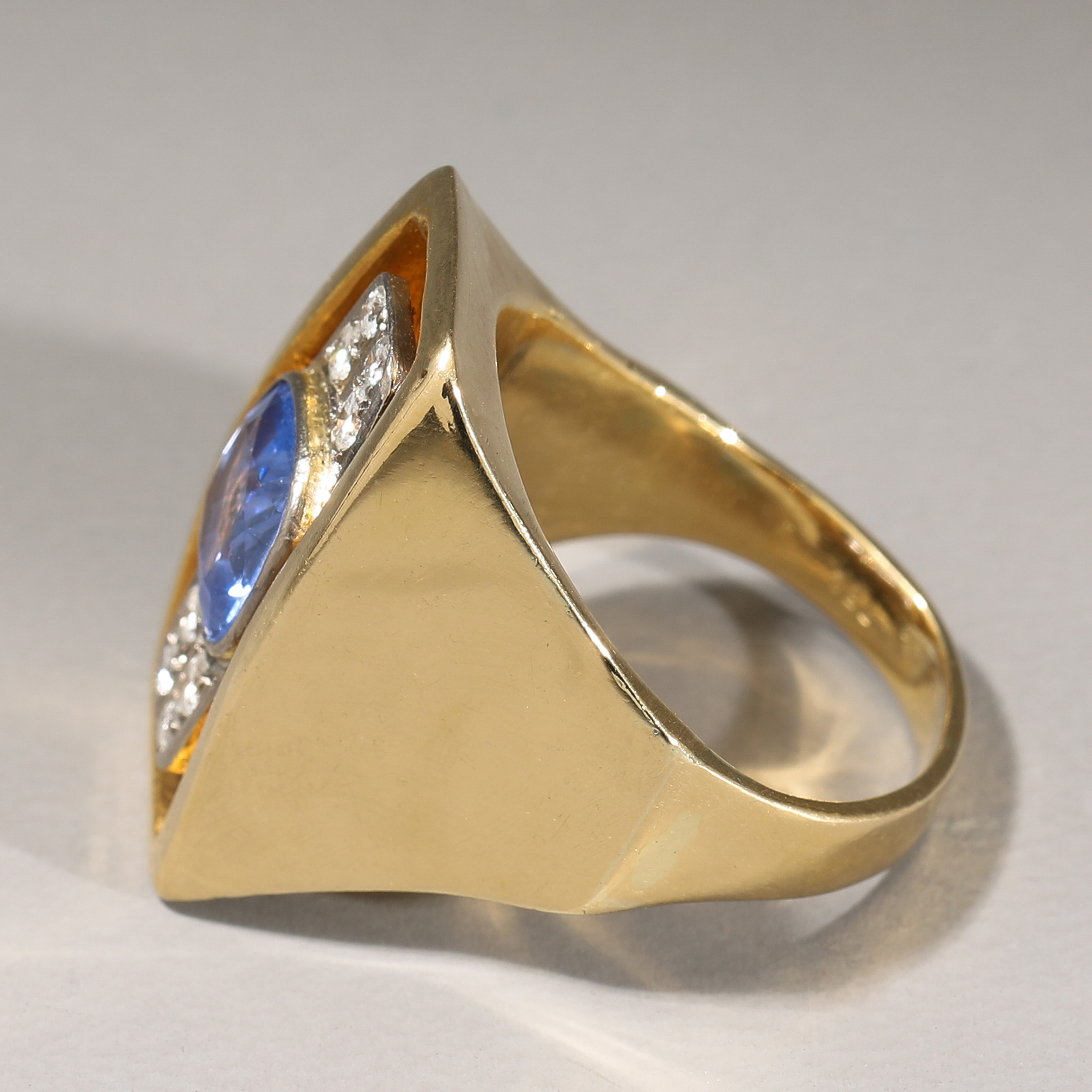 Germany, sapphire ring - Image 5 of 7