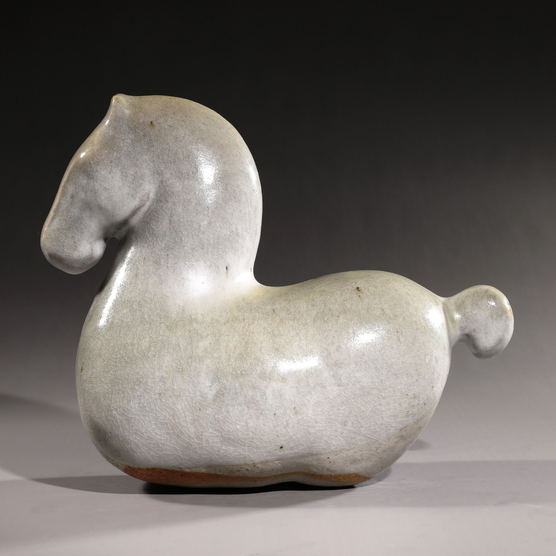 Gustav and Ulla Kraitz, Sculpture swan horse, ca. 1990 - Image 3 of 6