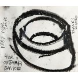 Richard Serra, 2005, Skizze Matter of Time, Unikat