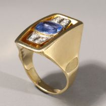 Germany, sapphire ring