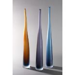 Laura Diaz de Santillana, Three Bamboo vases