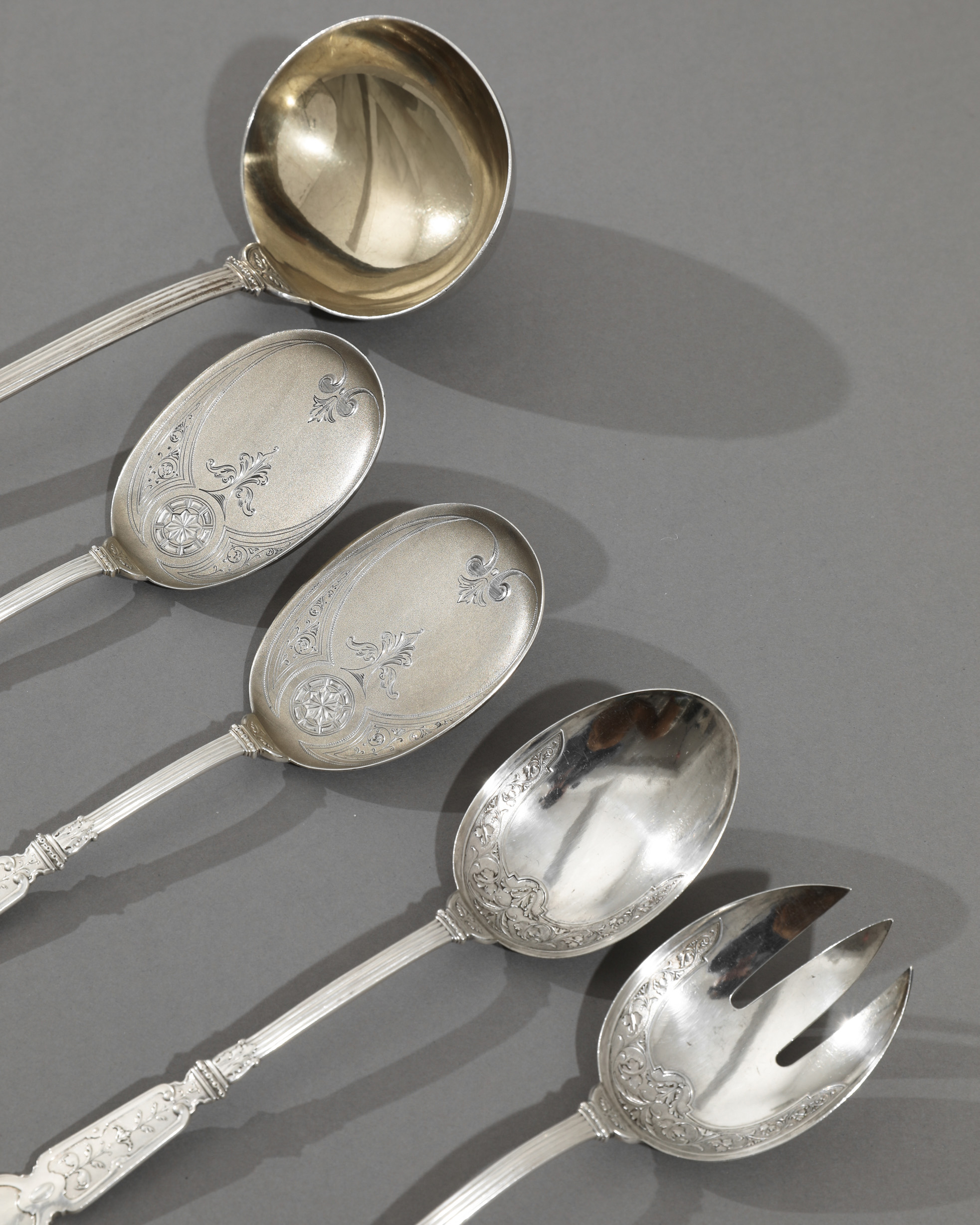 G. Hermeling for Wilkens Söhne, Bremen, 118-piece cutlery set with serving pieces - Image 10 of 11