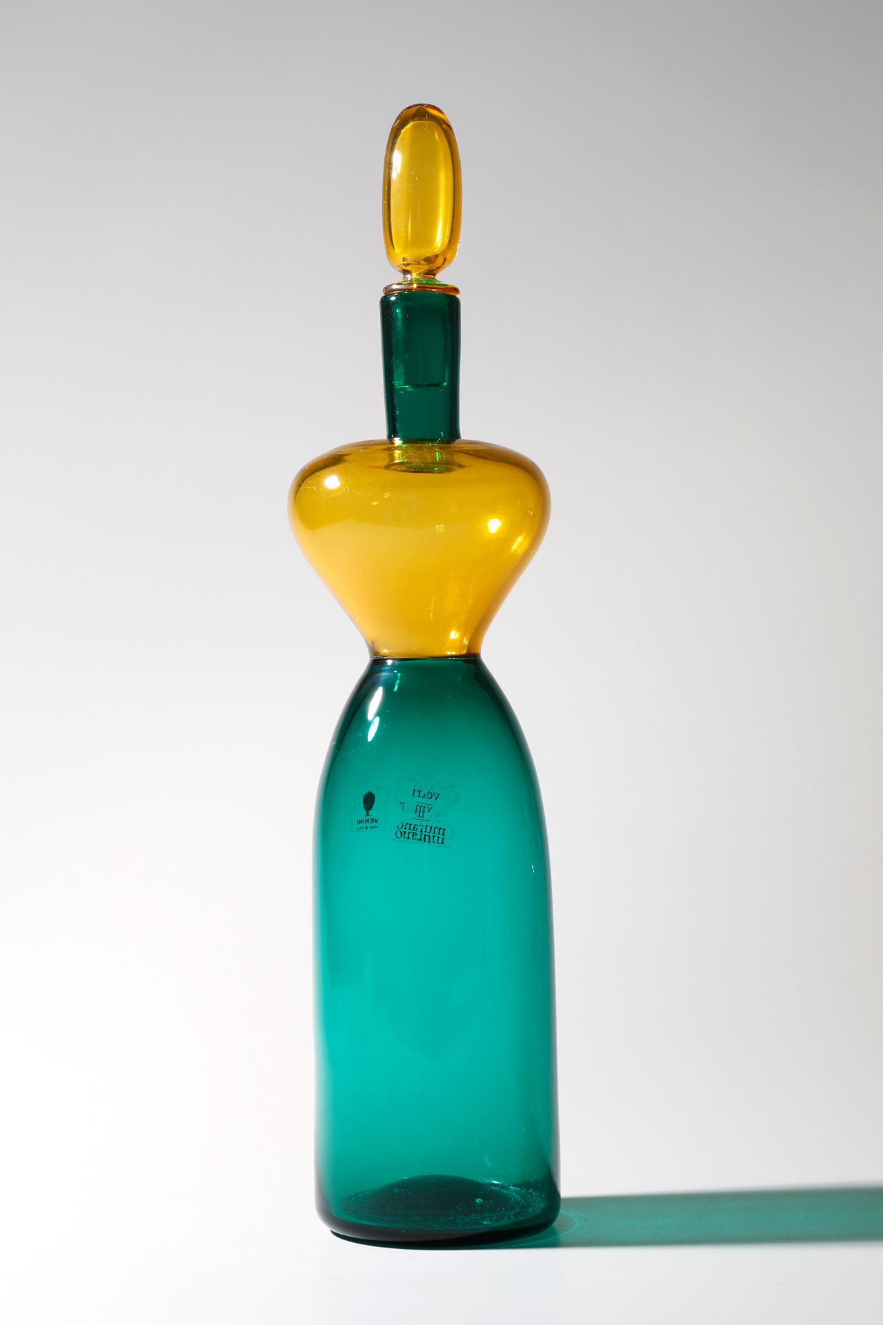 Giò Ponti, Vecchia Dama bottle with stopper - Image 4 of 5