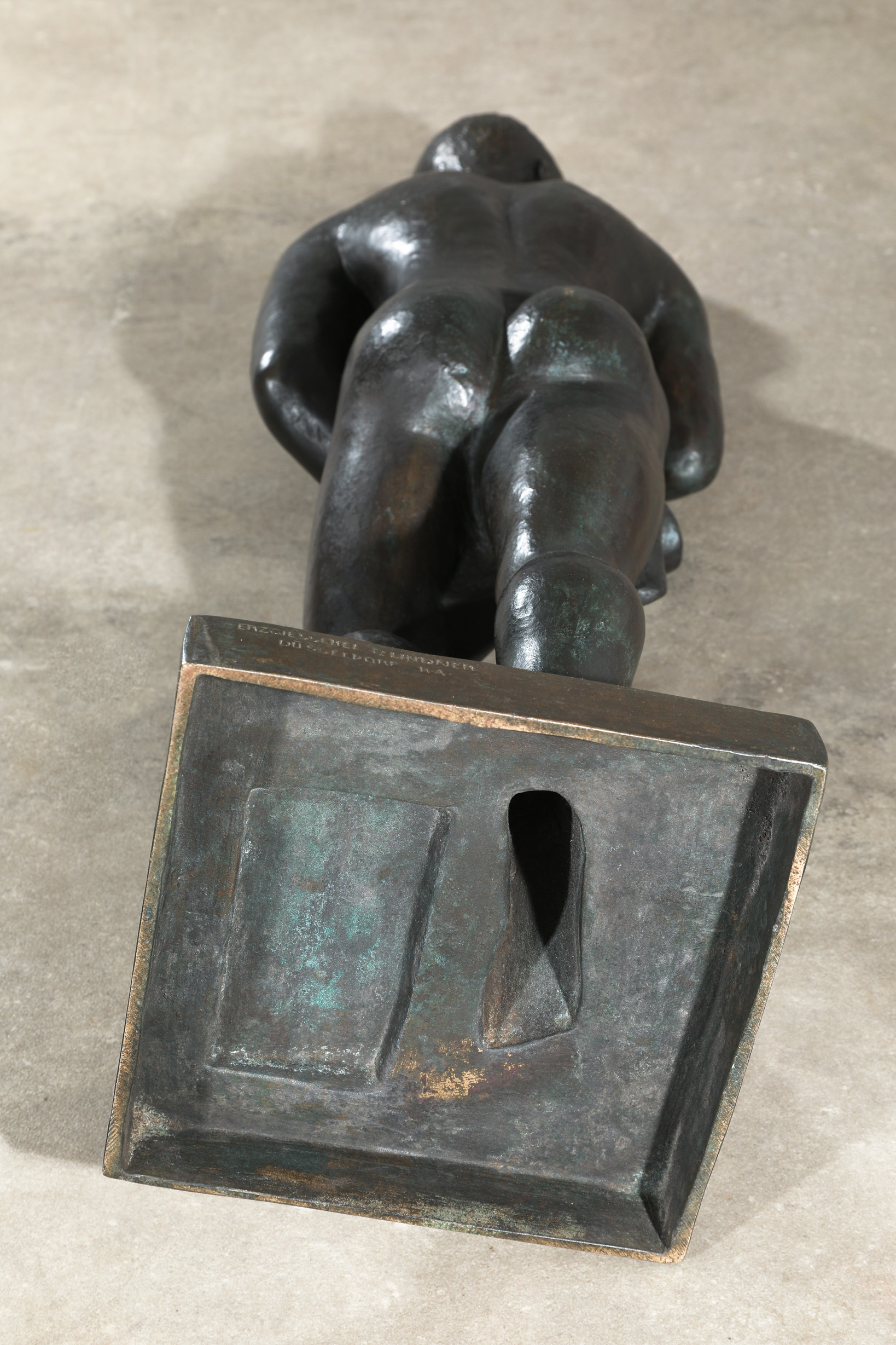 Hans Gerwing, Ingenium, Bronze Sculpture - Image 9 of 9