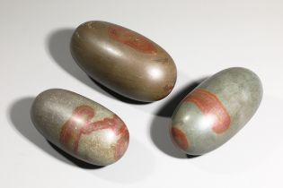3 Shiva Lingam Stones