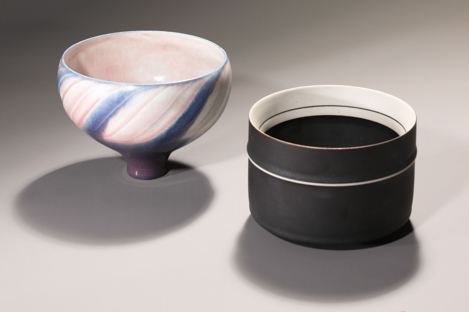 Ursula and Karl Scheid, Two Bowls, 1981 bzw. 1999